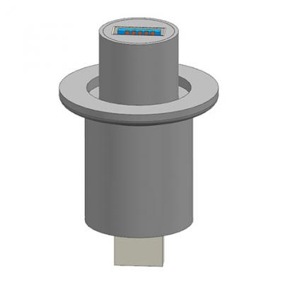 KF25 Flange to USB3.0 Feedthroughs 1