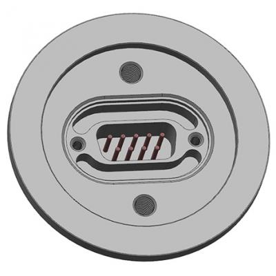 Customized KF40 DB9 Connector Feedthroughs